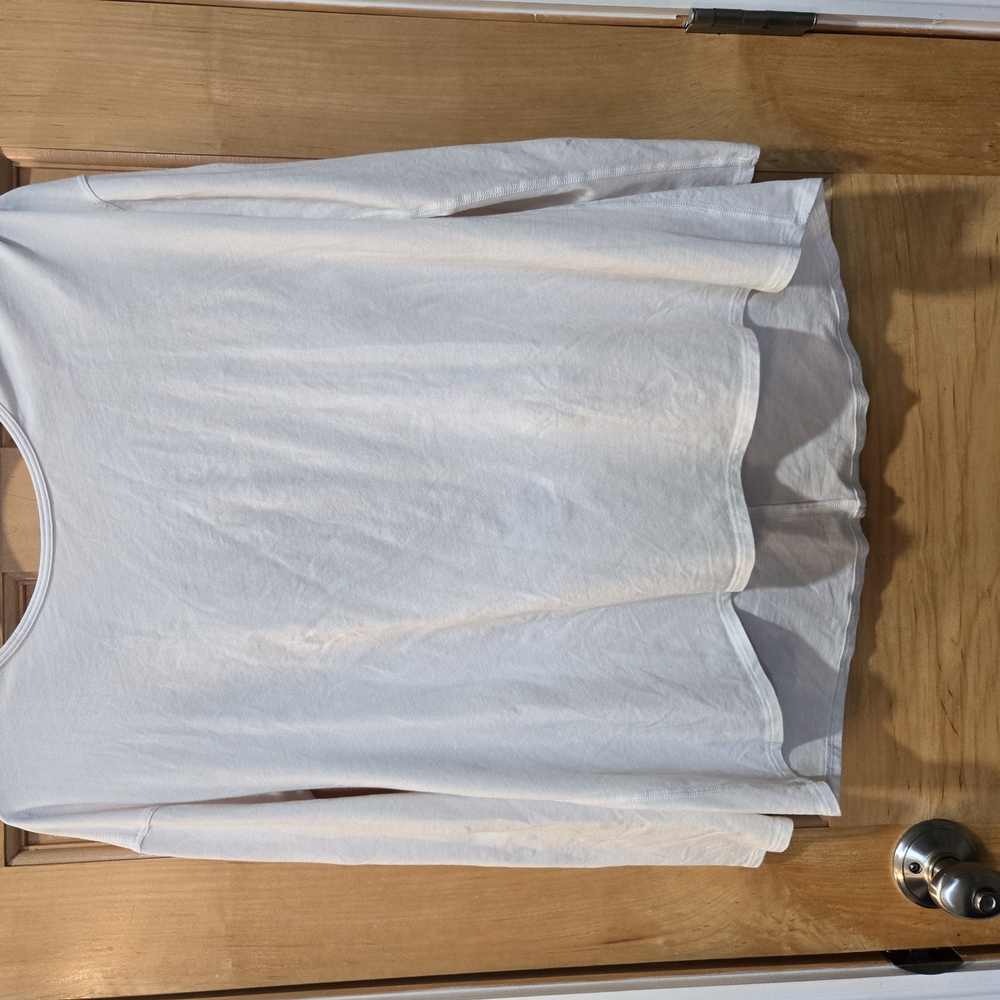White Long Sleeve Top Lululemon